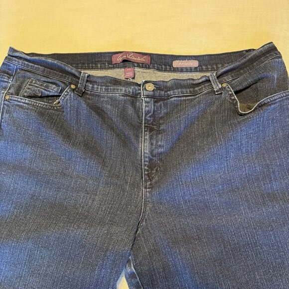 Gloria Vanderbilt Amanda Style Denim Jeans - Size 24W Short - Picture 5 of 6